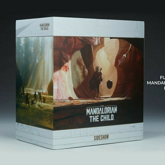 Sideshow Star Wars The Child (Baby Yoda) Life-Size Figure (New) (Factory Sealed) - Picture 7 of 12